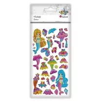 Naklejki wypukłe syrenki i stroje mix - Zabawki kreatywne - miniaturka - grafika 1