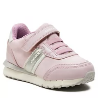 Buty dla dziewczynek - Sneakersy Geox J Fastics Girl J26GZB 0NF14 C0550 S Pink/White - miniaturka - grafika 1