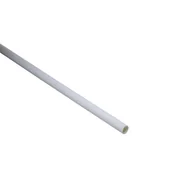 Inne materiały budowlane - Standers Profil okrągły pvc 1m 8x1 mm matowy biały - miniaturka - grafika 1