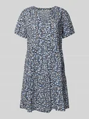 Sukienki - Sukienka casualowa o luźnym kroju z czystej wiskozy model ‘ZALLY LIFE’ - miniaturka - grafika 1