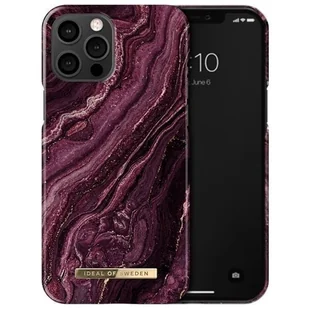Ideal of Sweden Fashion Etui Obudowa do iPhone 12 Pro Max Golden Plum IDFCAW20-2067-232 - Etui i futerały do telefonów - miniaturka - grafika 1