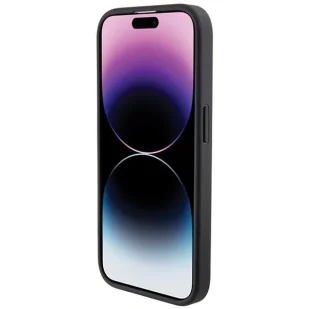 Etui BMW Grip Stand Smooth & Carbon na iPhone 15 Pro - czarne - Etui i futerały do telefonów - miniaturka - grafika 6
