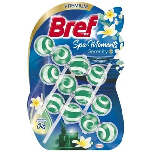 Kostka do WC BREF Spa Moments Serenity 3x50g - Środki do WC - miniaturka - grafika 1