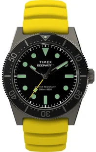 Zegarek Zegarek Timex TW2W74800 Deepwater Reef Yellow 40mm - Zegarki męskie - miniaturka - grafika 1