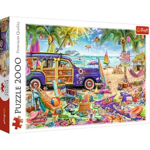 Puzzle 2000 Plaża - Puzzle - miniaturka - grafika 1