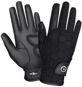 Rękawiczki jeździeckie - Fair Play Rękawiczki TAIT czarne - - miniaturka - grafika 1