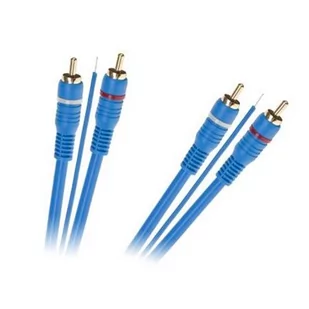 LP Kabel 2 x RCA - 2 x RCA + żyła 5m LEC-KPO2669-5 - Kable - miniaturka - grafika 1