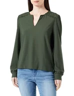 Bluzki damskie - ONLY Onlsilja L/S Lace Top JRS bluzka damska, Duffel Bag, XL - miniaturka - grafika 1