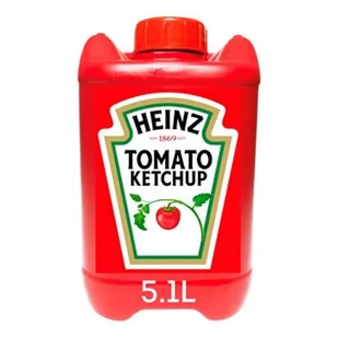 Ketchup łagodny pomidorowy Heinz 5100 ml bez konserwantów 5700g kanister - Ketchup - miniaturka - grafika 1