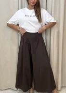 Spodnie sportowe damskie - Kuloty Marrone - miniaturka - grafika 1