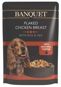 Przysmaki dla psów - MACED BANQUET Kurczak z Ryżem i Warzywami 100g - miniaturka - grafika 1