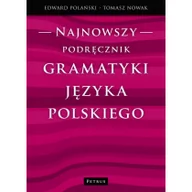 Powieści - Petrus Najnowszy podręcznik gramatyki języka polskiego Edward Polański, Tomasz Nowak - miniaturka - grafika 1