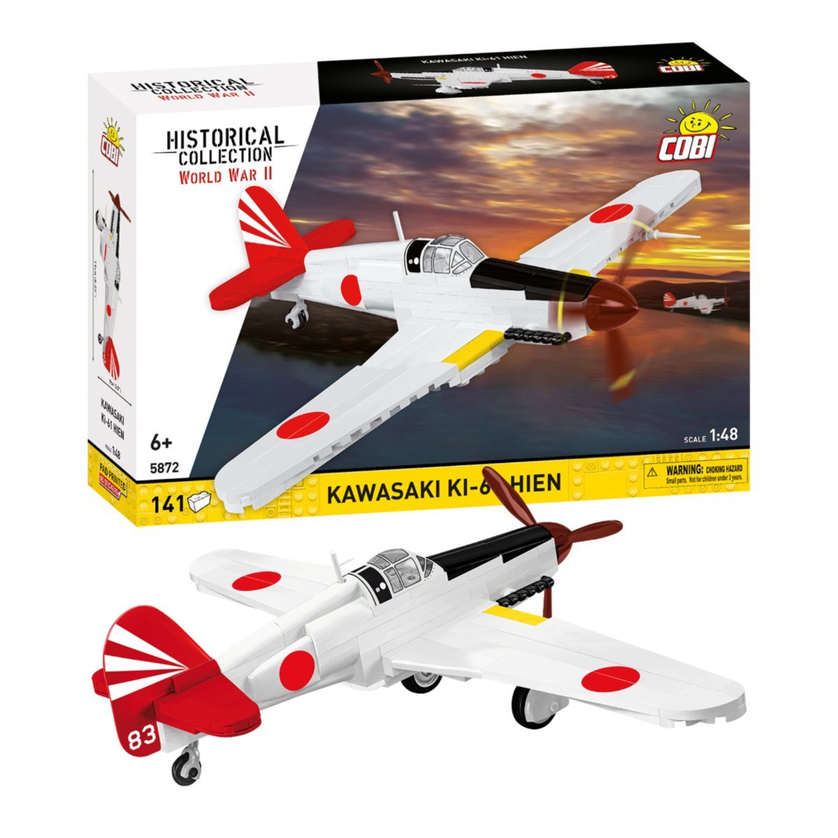 Cobi Historical Collection Wwii Samolot Kawasaki Ki-61 Hien 141 Kl., Cobi-5872