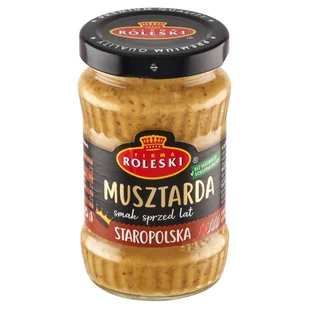 Roleski RLS.MUSZTARDA STAROPOLSKA 175G 0,175 KG zakupy dla domu i biura 46253829 - Musztardy - miniaturka - grafika 1