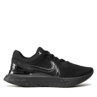 Buty do biegania Nike React Infinity Run Fk 3 DH5392 005 Czarny - Lekkoatletyka - miniaturka - grafika 1