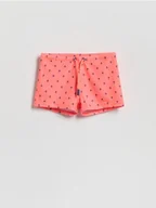 Skarpetki dla dzieci - Reserved - Szorty kąpielowe - pomarańczowy - miniaturka - grafika 1