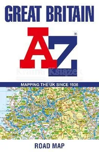 Great Britain A-Z-Road Map - Pozostałe książki - miniaturka - grafika 1