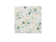 Dekoracje i nakrycia stołu na imprezę - Serwetki z listkami eukaliptusa - 40 cm - 50 szt. - miniaturka - grafika 1