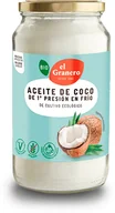 Olej spożywczy - Organiczny olej kokosowy El Granero Integral Extra Virgin 1 litr (8422584044072) - miniaturka - grafika 1