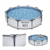 Baseny ogrodowe - Basen Stelażowy Bestway Ogrodowy Okrągły Pvc 305Cm - miniaturka - grafika 1