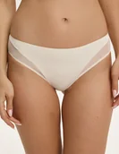 Majtki damskie - Majtki figi CLEARY Esotiq beżowy M - miniaturka - grafika 1