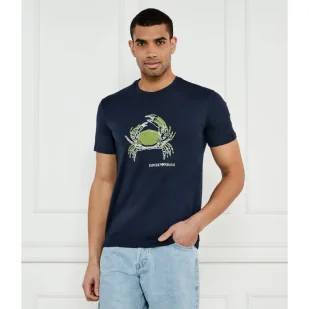 Emporio Armani T-shirt Regular Fit - Koszulki męskie - miniaturka - grafika 1
