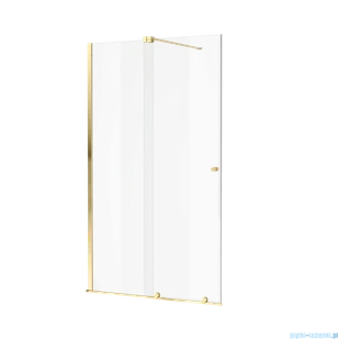 Excellent Ortigo Walk-in kabina prysznicowa 140x200 cm, złoty połysk KAEX.5012.K.1400.GL - Kabiny prysznicowe Excellent Ortigo Walk-in kabina prysznicowa 140x200 cm, złoty połysk KAEX.5012.K.1400.GL - Kabiny prysznicowe - miniaturka - grafika 1