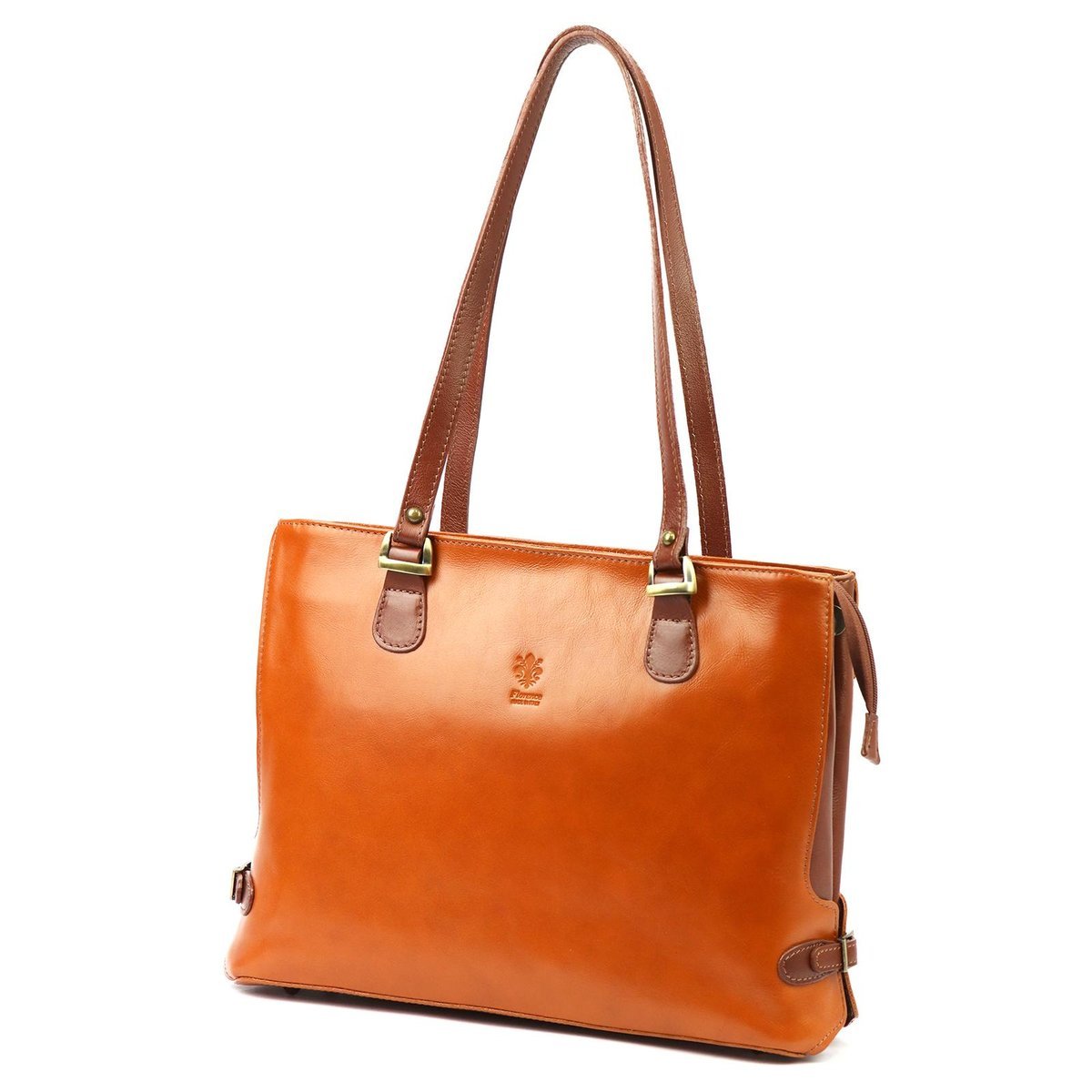 Skórzana Elegancka Shopperbag Na Ramię Florence