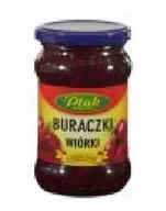 Pasztet i przetwory mięsne - Ptak Buraki Wiórki 290g - miniaturka - grafika 1