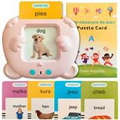 Książki do nauki języka angielskiego - CZYTNIK KART DO NAUKI SŁÓWEK JĘZYKA ANGIELSKIEGO POLSKIEGO 448 SŁÓW 3 TRYBY - miniaturka - grafika 1