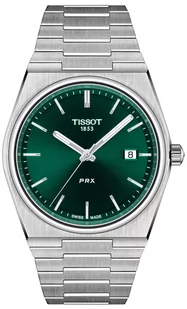 Zegarek Zegarek Tissot T137.410.11.091.00 PRX - Zegarki męskie - miniaturka - grafika 1