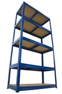 Szafy i regały magazynowe - Regał Helios magazynowy metalowy HNN_196X075X45_5_175 ilość półek 5 nośność 175 kg / Wamar-Sosenka - miniaturka - grafika 1