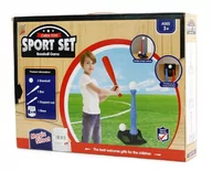 Zabawki i gry sportowe - Zestaw Do Gry Baseball Kij Bejsbolowy + Piłki - miniaturka - grafika 1