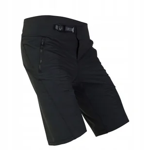 Spodenki Rowerowe Fox Flexair Short With Liner z Wkładką Czarne rozmiar 36 - Spodenki rowerowe - miniaturka - grafika 1