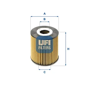 Filtr oleju UFI Filtry 25.052.00 - Filtry oleju - miniaturka - grafika 1