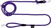 Smycze dla psów - Chaba CHABA SMYCZ LINKA REGULOWANA ``L`` 14mm/2,6m FIOLETOWA - miniaturka - grafika 1