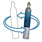 Akcesoria i części AGD - Gaz CO2 do naboju niebieskiego Twist Connect dla saturatorów - miniaturka - grafika 1