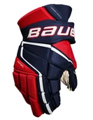 Hokej - Rękawice hokejowe Bauer Vapor 3X PRO Navy/Red/White Intermediate 12 cali - miniaturka - grafika 1