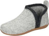 Kapcie damskie - Manitu Damskie kapcie 340058-91, jasnoszare, rozmiar 39, jasnoszary, 39 eu - miniaturka - grafika 1