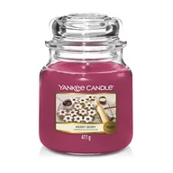 Świece - Yankee Candle Świeca Merry Berry, średni słoik (411g) 350 - miniaturka - grafika 1