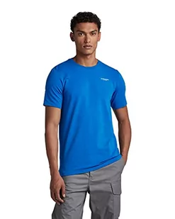 G-STAR RAW Męski t-shirt Slim Base, niebieski (Lapis Blue C723-D610), S, niebieski (Lapis Blue C723-d610), S - Koszulki męskie - miniaturka - grafika 1