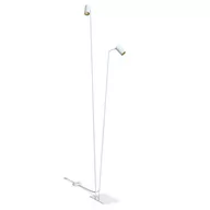 Lampy stojące - Nowodvorski Lampa podłogowa stojąca podwójna MONO 120cm 10W GU10 biały złoty - miniaturka - grafika 1