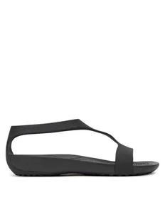 Crocs Sandały SERENA SANDAL 205469-060 Czarny - Sandały damskie - miniaturka - grafika 1