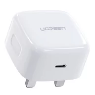 Kable USB - UGREEN ładowarka sieciowa USB Typ C Power Delivery 3.0 Quick Charge 4.0 20W 3A (wtyczka UK) biały (CD137) CD137 - miniaturka - grafika 1
