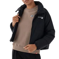 Kurtki i kamizelki sportowe damskie - Kurtka New Balance WJ13801BK - czarna - miniaturka - grafika 1