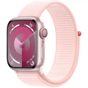 Apple Watch Series 9 GPS + Cellular 41mm Różowy - Smartwatch - miniaturka - grafika 1