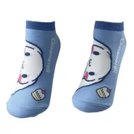 Skarpetki damskie - Skarpetki Bawełniane Stopki Błękitne Cinnamoroll Damskie Kitty 36-40 - miniaturka - grafika 1