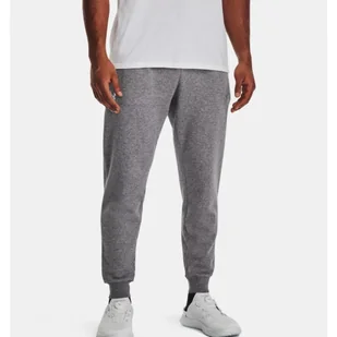Spodnie fitness męskie Under Armour Rival Fleece Joggers - Spodnie sportowe męskie - miniaturka - grafika 1