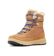 Śniegowce damskie - Columbia Damskie buty zimowe Slopeside Peak, Braun Elk X Beach, 36 EU - miniaturka - grafika 1