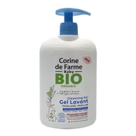 Kosmetyki kąpielowe dla dzieci - Corine de Farme Baby BIO, żel micelarny do mycia włosów i ciała 2w1, od urodzenia, 500 ml - miniaturka - grafika 1